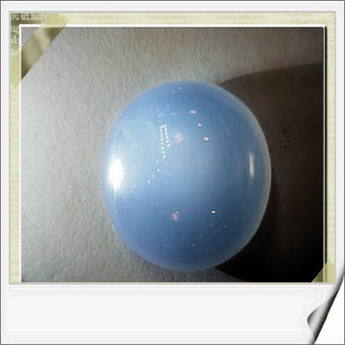 蓝玉髓挂坠 规格38*32*15mm 重量 25.8克 编码 80002317