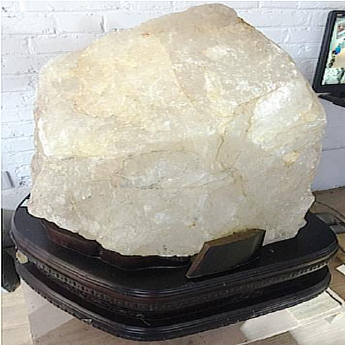 白晶原矿摆件规格重量编号46000062