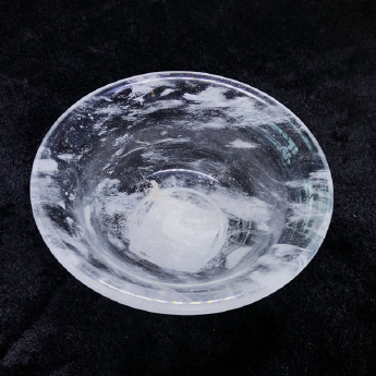 原石水晶弧口碗规格11*5.5重量编号35101050