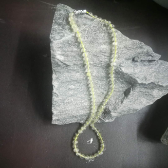 天然水晶项链(金发晶)规格重量编号38000002