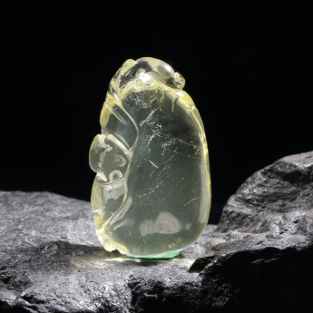 黄晶特色挂坠 规格20*33mm 重量 // 编码 93000764