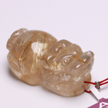 泰晶皮丘挂坠 规格// 重量 18.83克 编码 92202752