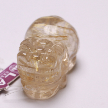 发晶皮丘挂坠 规格/mm 重量 18.35克 编码 92202858