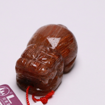 铜顺发皮丘挂坠 规格27*17*15mm 重量 10.87克 编码 92251740