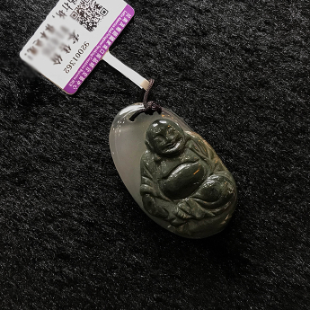 幽灵笑佛挂坠 规格30.7*20*6mm 重量 14.81克 编码 92001362