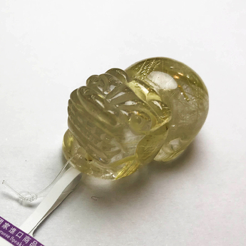 泰晶皮丘挂坠 规格30*18*17mm 重量 15.39克 编码 92202756
