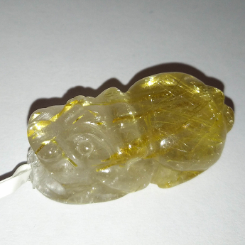 泰晶皮丘挂坠（板金） 规格3.3×1.65×1.25mm 重量 /克 编码 92202267