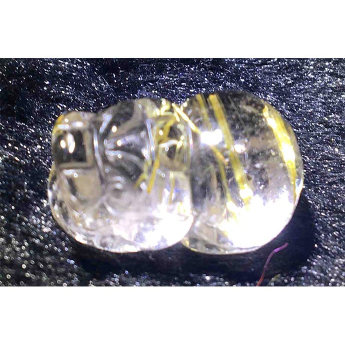 泰晶皮丘挂坠 规格18*11*7mm 重量 /克 编码 92202547