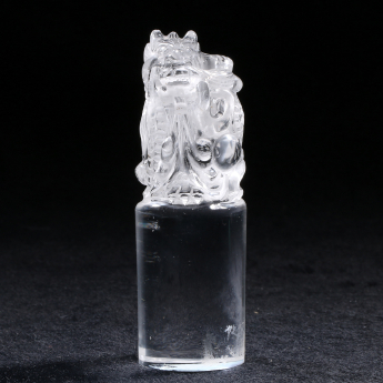 白晶龙头印章 规格62*31*31/ 重量 88.23/ 编码 22800124