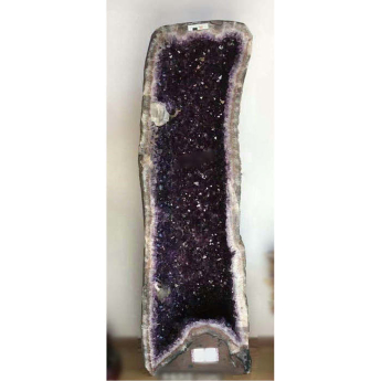 紫晶洞(水精宫殿)规格 宽24高75厚15CM重量 编号17003160