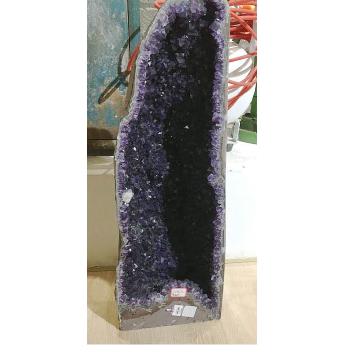 紫晶洞(水精宫殿)规格宽23高73厚17CM重量编号17003172