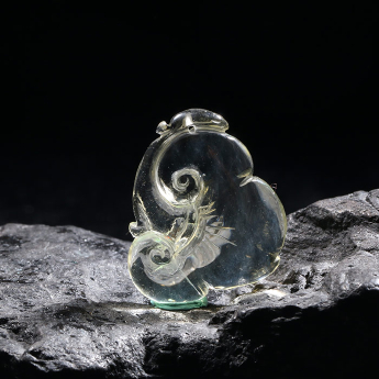 黄晶特色挂坠 规格26*29mm 重量 // 编码 93000022