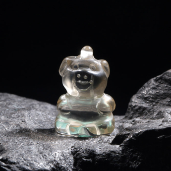 黄晶特色挂坠 规格14*21mm 重量 /克 编码 93000332