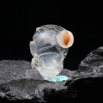兔毛特色挂坠 规格21*28mm 重量 // 编码 93000359