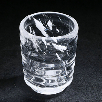 原石水晶螺纹杯规格8.5*7重量编号35000177