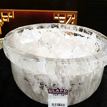 原石水晶锅 规格23.5*9cm 重量 // 编码 35100042