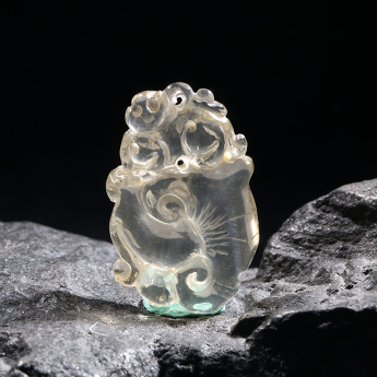 黄晶特色挂坠 规格19*30mm 重量 // 编码 93000938