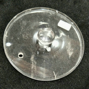 原石水晶锅盖(水晶柄) 规格15-1.5cm 重量 // 编码 35102160