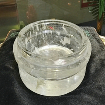 原石水晶锅(凸边) 规格22*9cm 重量 // 编码 35102091