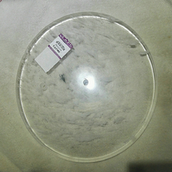 原石水晶锅盖(有孔) 规格23*1-1.5cm 重量 // 编码 35102104