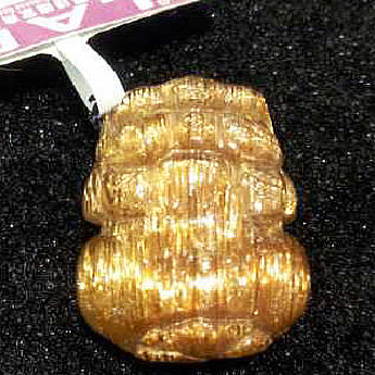 铜顺发皮丘挂坠 规格25*16*13mm 重量 10.85克 编码 92105596