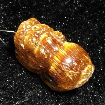 铜顺发皮丘挂坠 规格32*17*16mm 重量 15.99克 编码 92251811