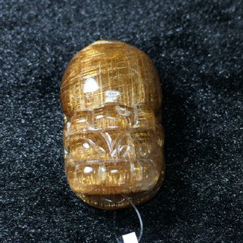 顶级猫眼金铜顺发皮丘挂坠（超大30B1) 规格// 重量 // 编码 92251373