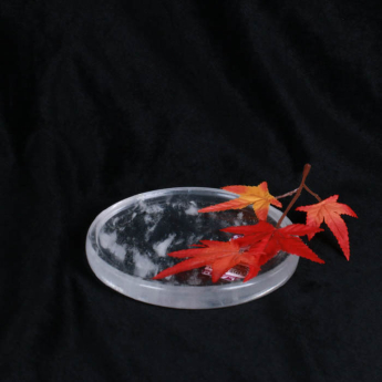 原石水晶去痔板(圆) 规格34*3cm 重量 // 编码 35102046