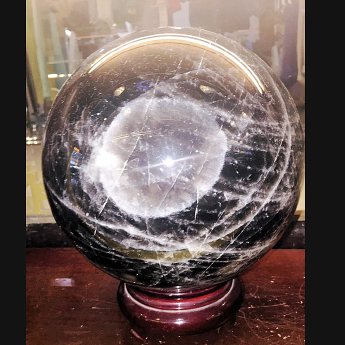 墨晶景球 规格30*23cm 重量 // 编码 20300207