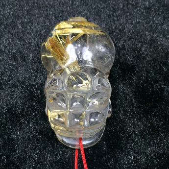 泰晶皮丘挂坠（大） 规格38*20mm 重量 30.84克 编码 92251903