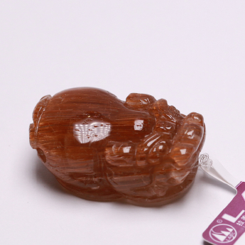 铜顺发皮丘挂坠 规格30*18*19mm 重量 13.73克 编码 92251802