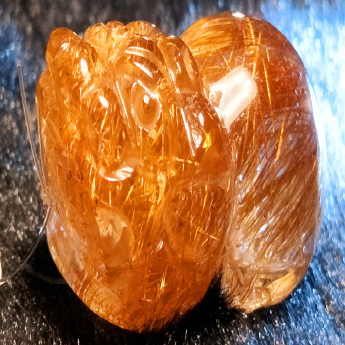 铜顺发皮丘挂坠 规格31*17*15mm 重量 // 编码 92251828