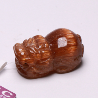 铜顺发皮丘挂坠 规格27*15*13mm 重量 11.09克 编码 92251746