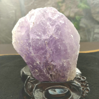 紫晶原矿石摆件（雕刻座）28000261