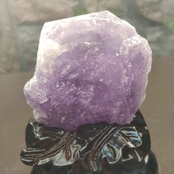 紫晶原矿石摆件（雕刻座）28000250