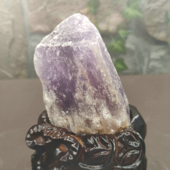 紫晶原矿石摆件（雕刻座）28000252