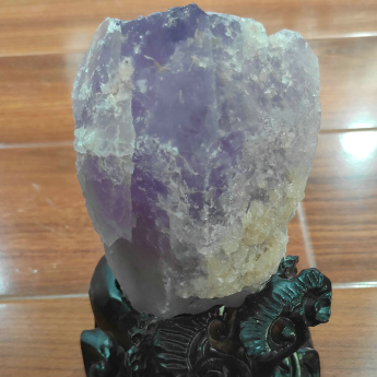 紫晶原矿石摆件（雕刻座）28000297