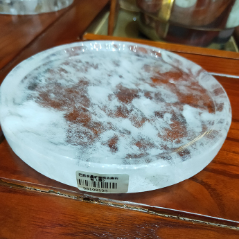 原石水晶烧烤盘(圆)规格17*2重量编号35102133