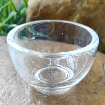 原石水晶厚底杯(凹底)规格7*5重量编号35102525