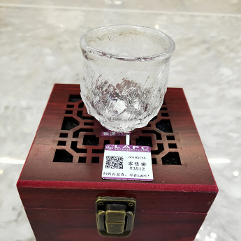 原石水晶冰烧杯(礼盒#15)规格6*6.5重量编号35103175