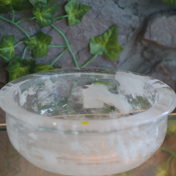 原石水晶锅(平边) 规格22*8/ 重量 // 编码 35204038