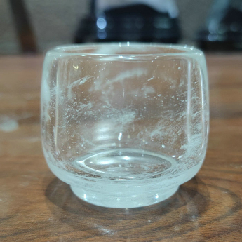 原石水晶苹果杯规格高5.5口径5.8cm重量编号35102634