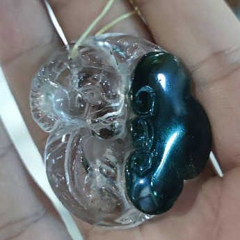 绿幽灵雕刻特色挂坠 规格/mm 重量 /克 编码 92900437