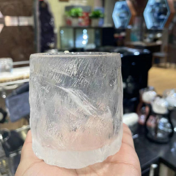 原石水晶冰烧杯规格8*8重量编号35102497