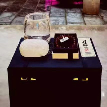 寻味顺德上榜原石水晶杯礼盒套装 规格8*8.5cm 重量 // 编码 35103281