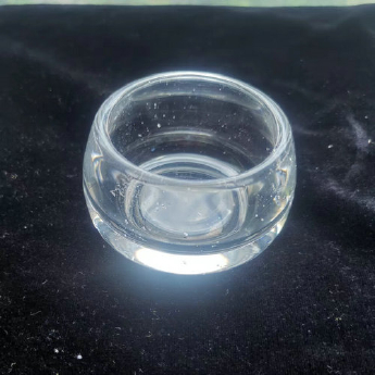 原石水晶禅定杯（光身） 规格高3.5宽cm 重量 编号35101018
