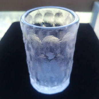 原石水晶冰烧果汁杯（直身） 规格口径7高11.5cm 重量 编号35102641