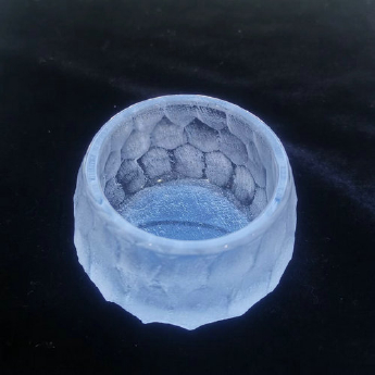 原石水晶冰烧禅定杯 规格口径5.5高4cm 重量 编号35102645