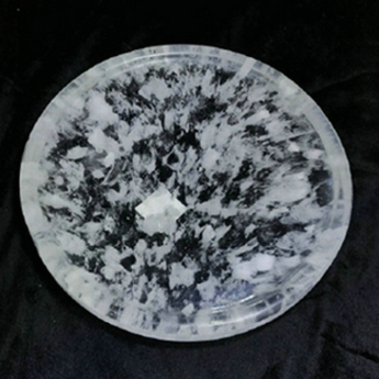 原石水晶烧烤盘(圆)(礼盒#25 规格26*3cm 重量 // 编码 35103031