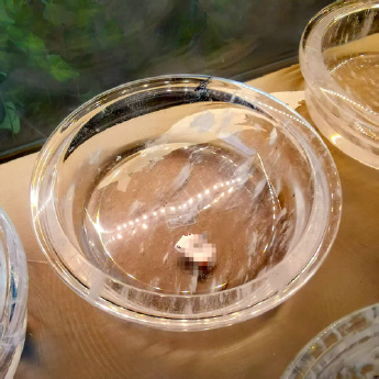 原石水晶锅 规格28*9cm 重量 // 编码 35200049